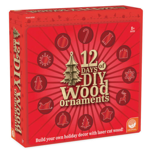 12 Days of DIY Wood Ornaments