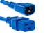 AC power cord, C14 to C19, 14 AWG, 6ft, Blue