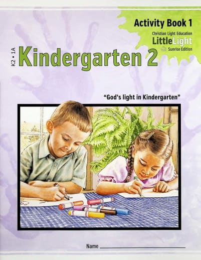 Kindergarten 2 - LittleLight Activity Book 1