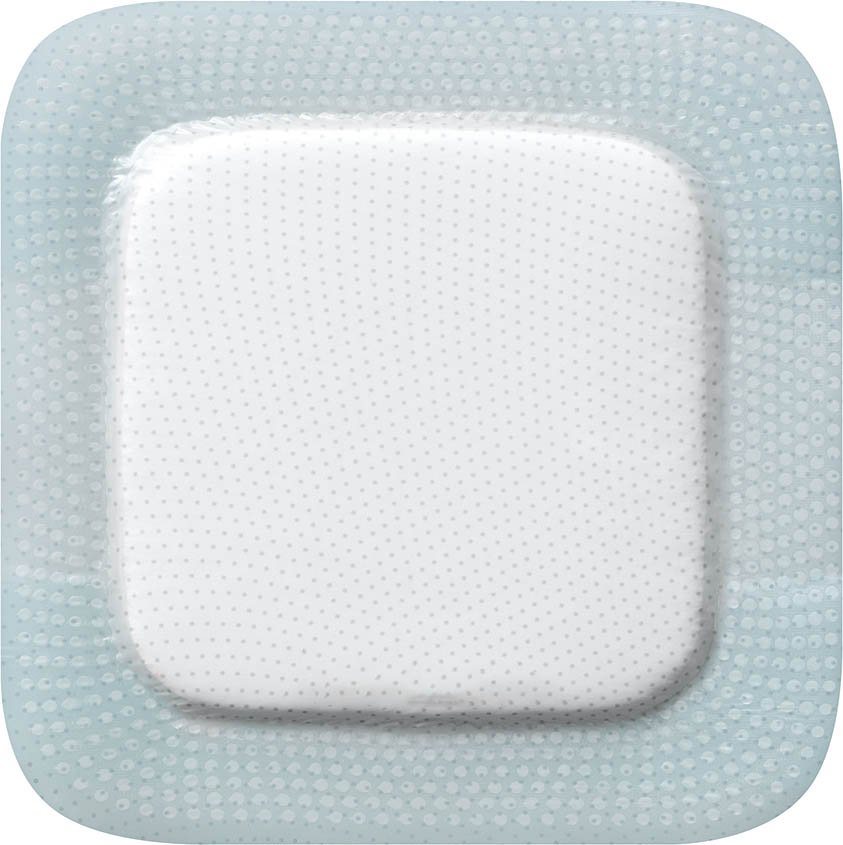 Biatain Silicone Adhesive with Border Silicone Foam Dressing, 3 x 3 Inch MK 815927