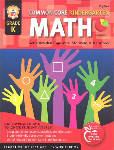 Common Core Math Activities Kindergarten