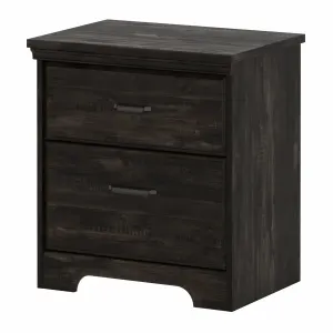 2-Drawer Nightstand - End Table with Storage