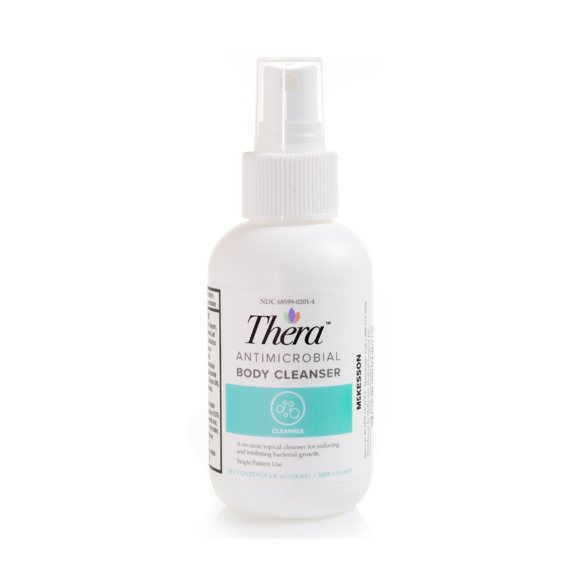 McKesson Thera Antimicrobial Body Cleanser, 4-ounce Pump Bottle MK 1049770