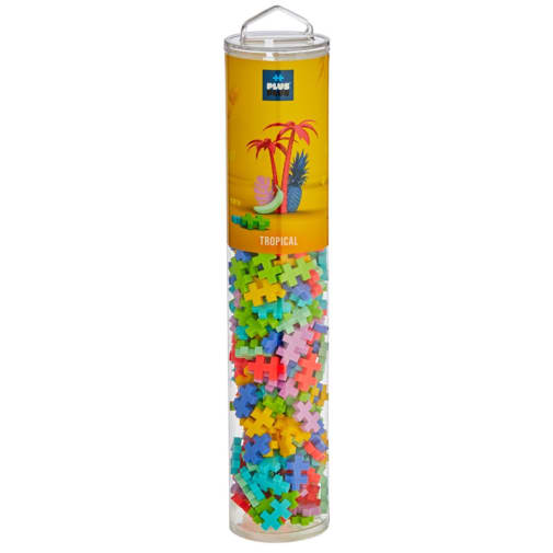 Plus-Plus Tube - 240 piece - Tropical Mix