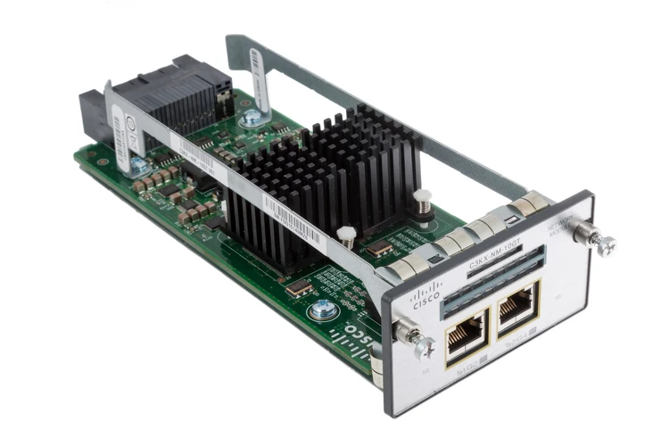 Cisco 3560X/3750X Two-Port 10G Ethernet Network Module, Refurbished, Original