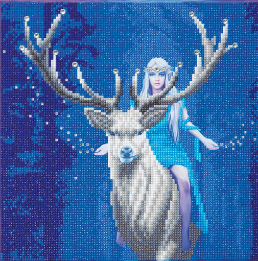Crystal Art Medium Framed Kit - Fantasy Forest