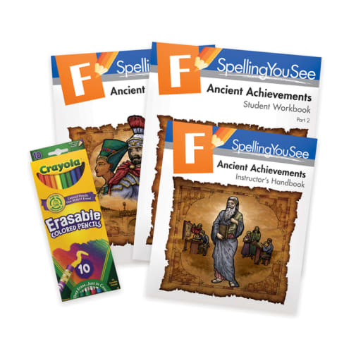 Spelling You See Level F: Ancient Achievements Universal Set (old edition)