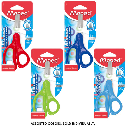 Kids School Scissors 5" - Blunt (assorted color)
