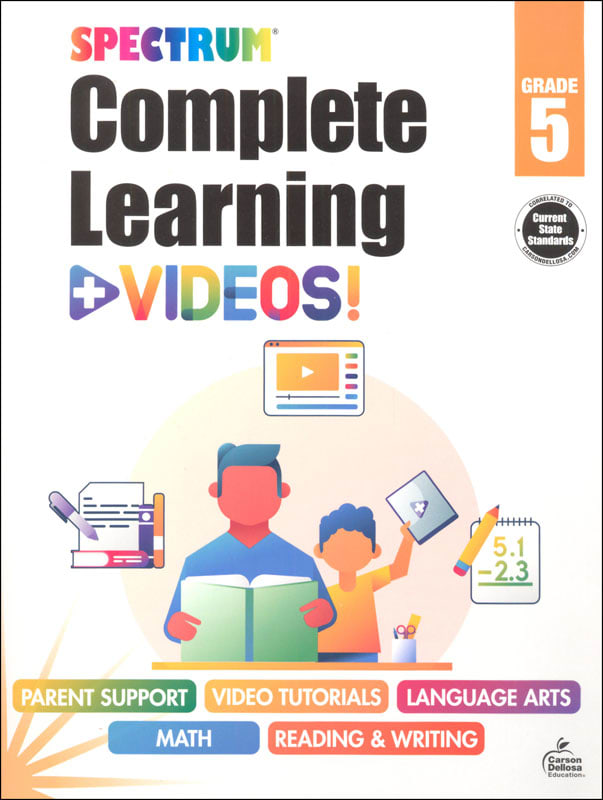 Spectrum Complete Learning + Videos: Grade 5