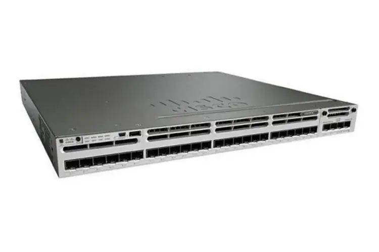 Cisco Catalyst 3850 Series Switch, 24 Port, Stackable, WS-C3850-24S-E, Refurbished, Original