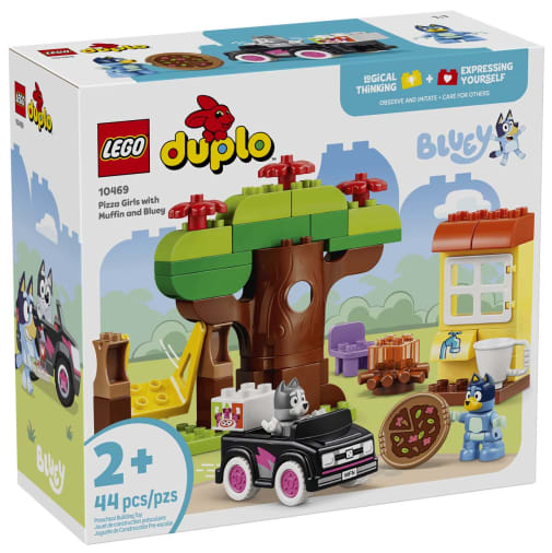 LEGO DUPLO Bluey Pizza Girls with Muffin and Bluey (10469)