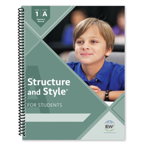 IEW Structure and Style for Students: Year 1 Level A Teacher's Manual only