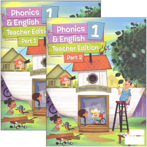 BJU Press Phonics and English 1 Teacher Edition 4th Edition