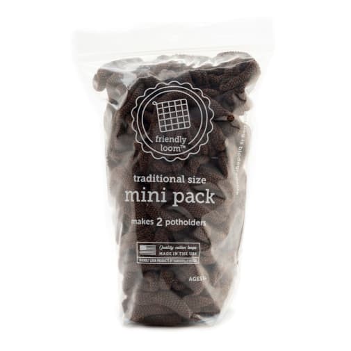 Mini Pack by Friendly Loom - Chocolate (Traditional Size)