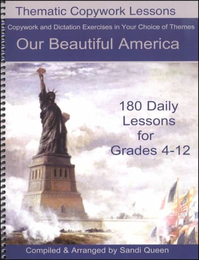 Copywork Our Beautiful America