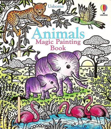 Animals Magic Painting Book