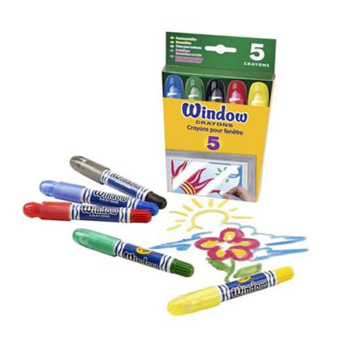 Crayola Window Crayons 5 Count