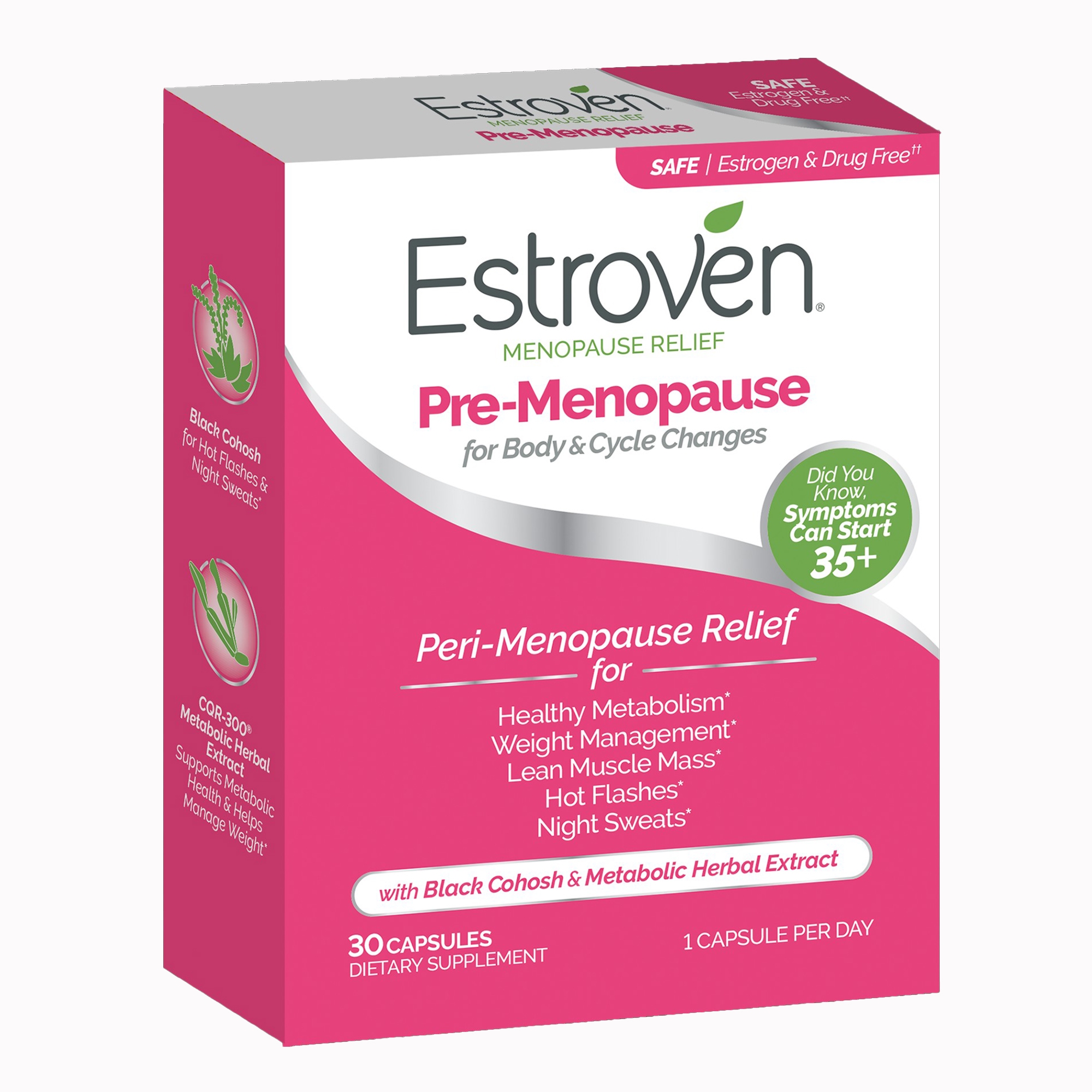 Estroven Menopause Relief Pre-Menopause MK 1268971