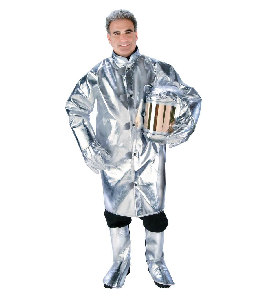 Full Vertical Velcro Leggings: 19 oz. Aluminized Carbon Kevlar®, , large image number 0