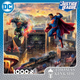 Superman: Man of Steel Jigszzw Puzzle (Thomas Kinkade DC Comics