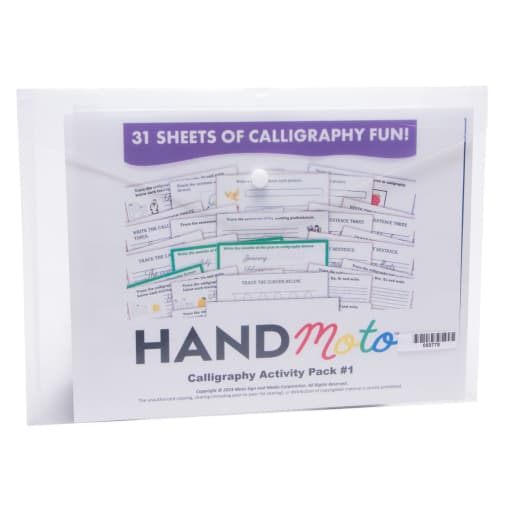 HandMoto Calligraphy Activity Pack #1