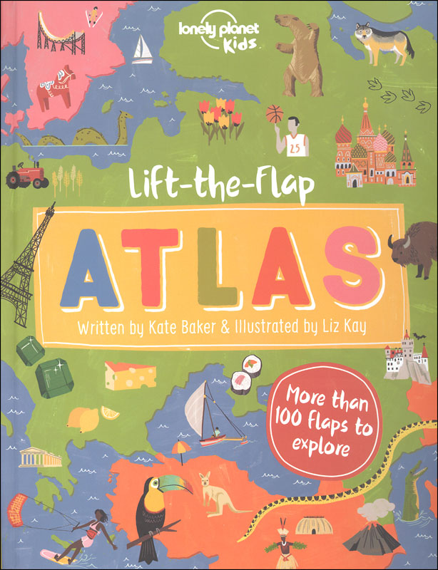 Usborne Lift-the-flap Picture Atlas イギリス Lift-the-Flap Picture Atlas Usborne - YouTube