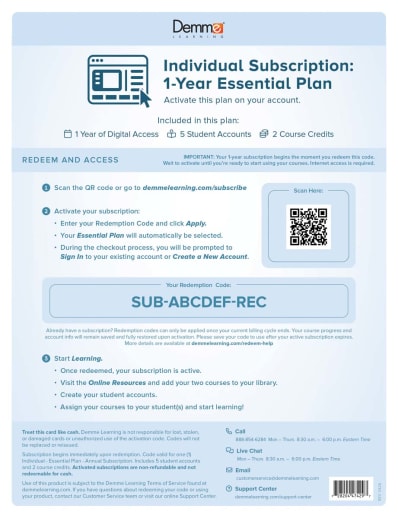 Individual - Essential Plan - Annual Access Card