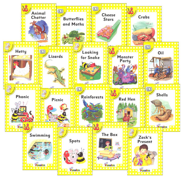 Jolly Phonics Paperback Readers Level 2 Phonic's Fantastic Facts