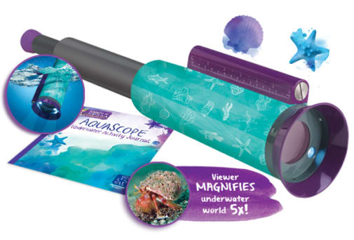 Aquascope and Underwater Wonders Activity Journal