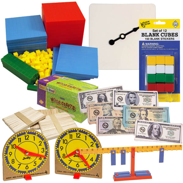 Math in Focus Manipulative Add-On Kit BridgIng Grades K-1