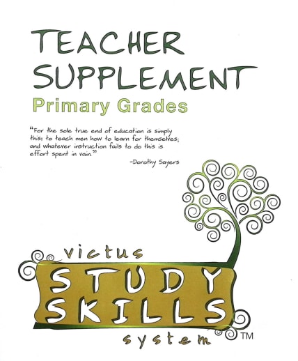 Victus Study Skills System Teacher Supplement Primary Grades