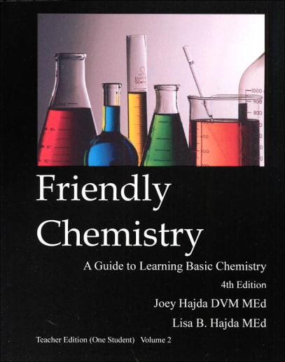 Friendly Chemistry Teacher Edition (One Student) Volume 2