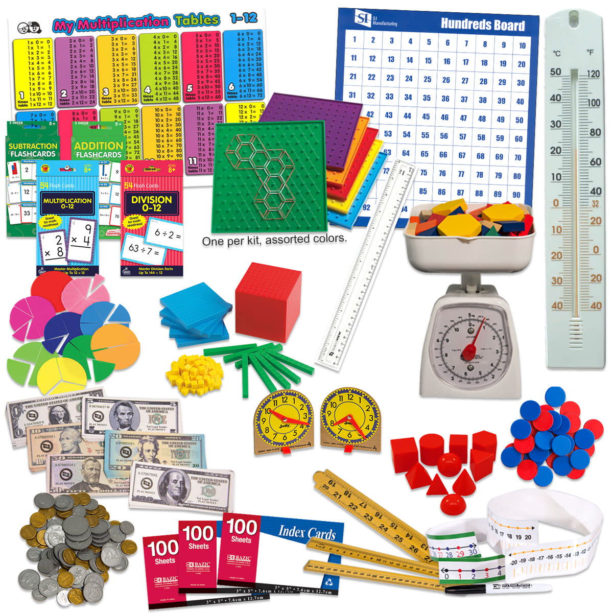 Horizons Grade 3 Manipulative Kit
