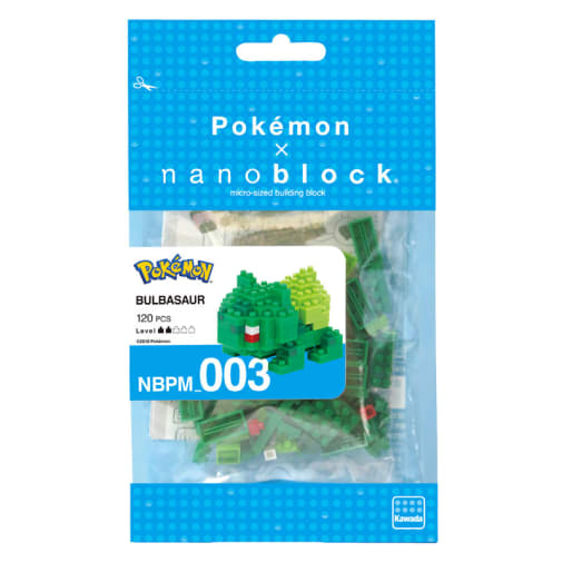 Nanoblock - Bulbasaur Pokemon