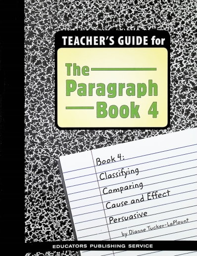 Teacher's Guide for the Paragraph Book 4
