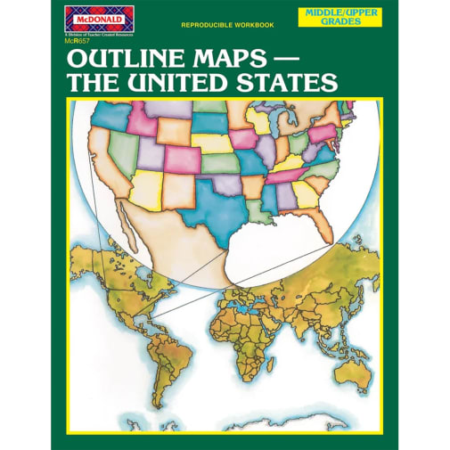 Outline Maps - The U.S.