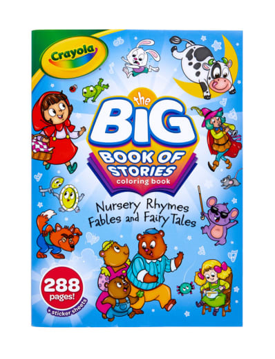 Crayola Big Book of Stories Coloring Book
