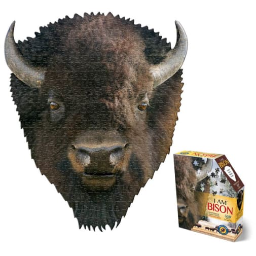 I AM Bison Puzzle 550 Pieces (Madd Capp Puzzles)