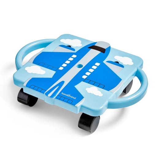 Plane Glider Scooter Board - Blue
