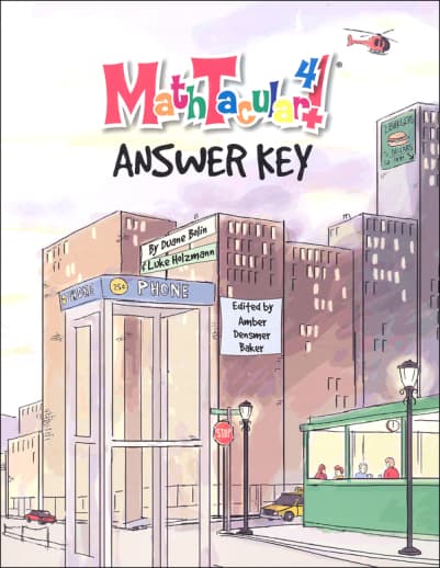 MathTacular 4 Answer Key