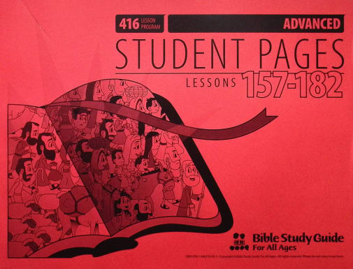 Advanced Student Pages for Lessons 157-182
