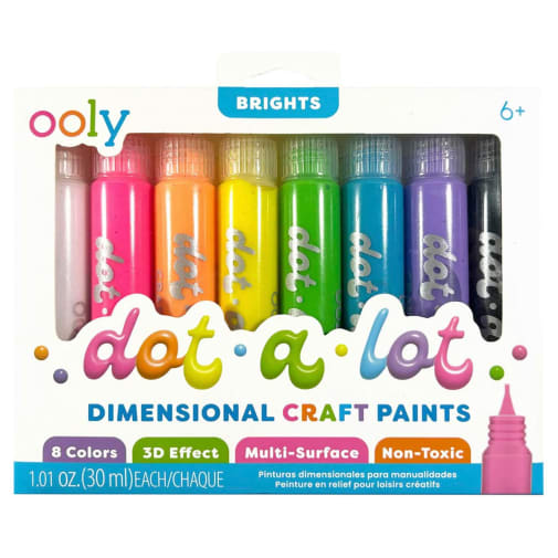 Dot-A-Lot Dimensional Craft Paints (Brights)
