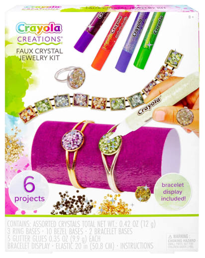 Crayola Creations Faux Crystal Jewelry Kit