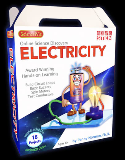 ScienceWiz Online Discovery Science Kit - Electricity