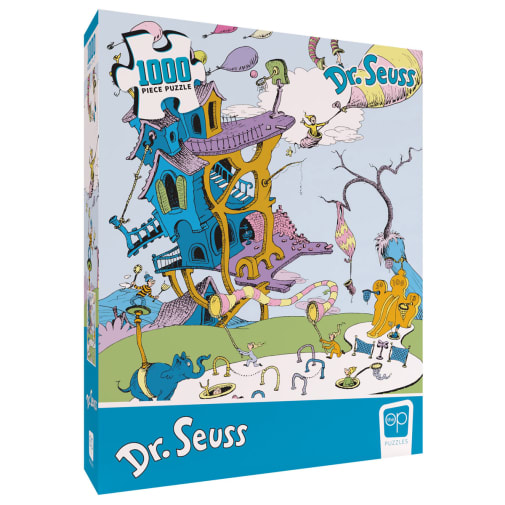 Dr. Seuss "Oh, the Places You'll Go!" Puzzle (1000 piece)