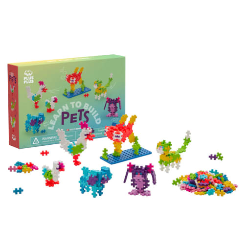 Plus-Plus Learn to Build - Pets (275 piece)