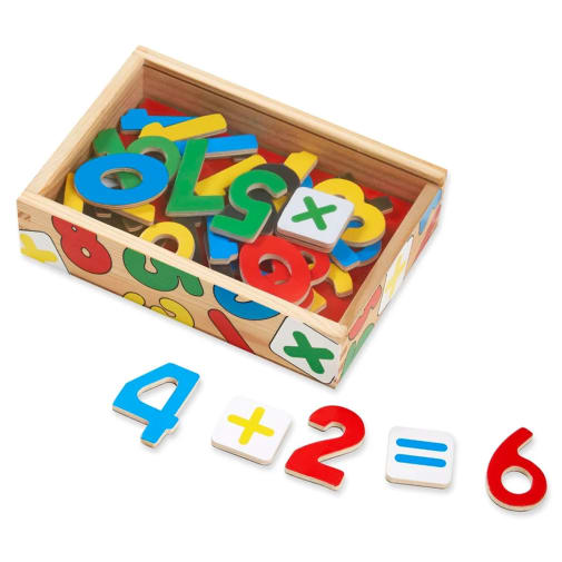Melissa & Doug Magnetic Wooden Numbers
