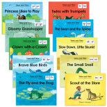 Itty Bitty Phonics Readers Readers Pack of 36 w/ Carrying Case