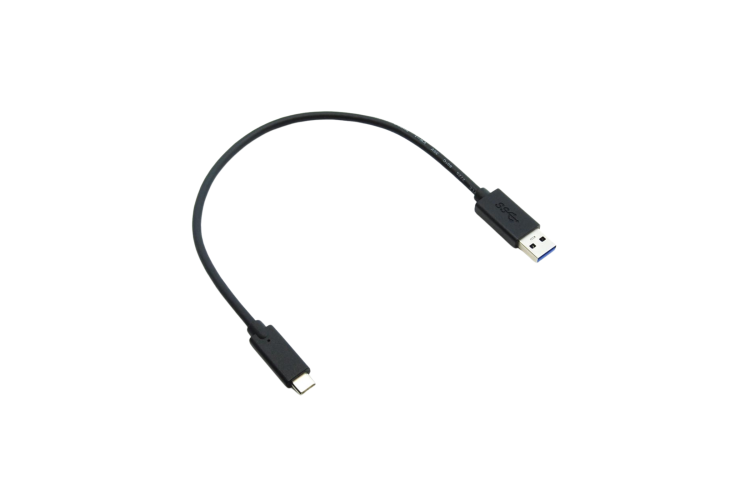 1Ft USB Type C Male to USB3.0 A-Male Cable