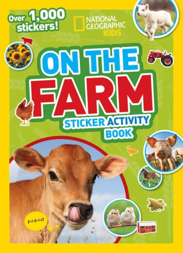 National Geographic Kids On The Farm Sticker Activity Book